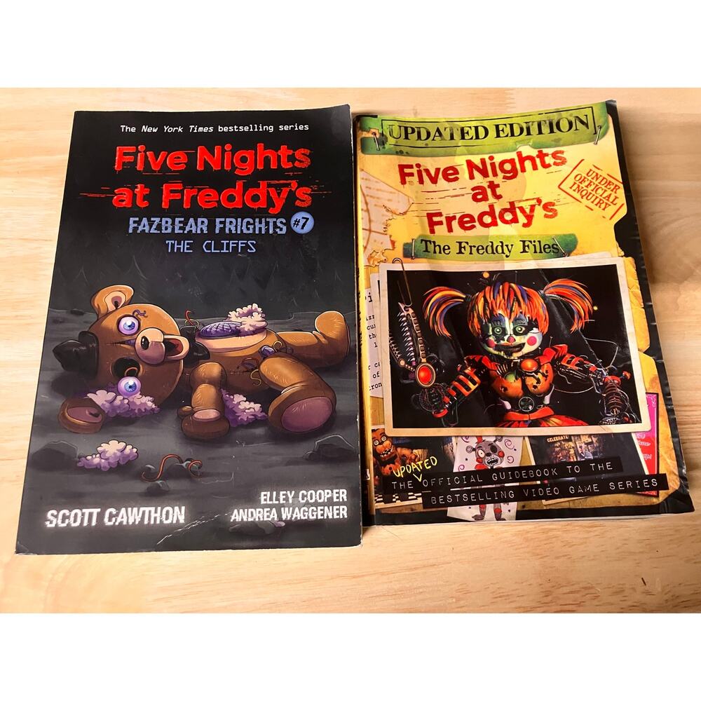 Five Nights at Freddy's 2019‎ 2021 FAZBEAR Freddy Files PAPERBACK BOOKS Kids